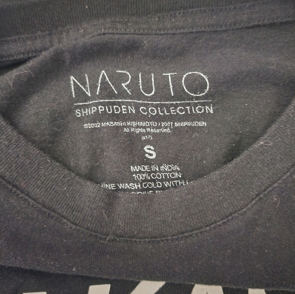 Naruto Shippuden Kakashi Team07 t-shirt size Small - Picture 3 of 3